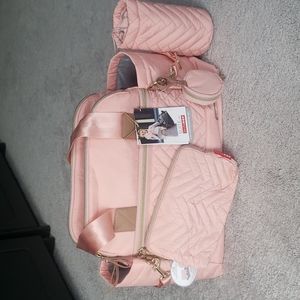 Skip Hop blush pink diaper bag brand new never used